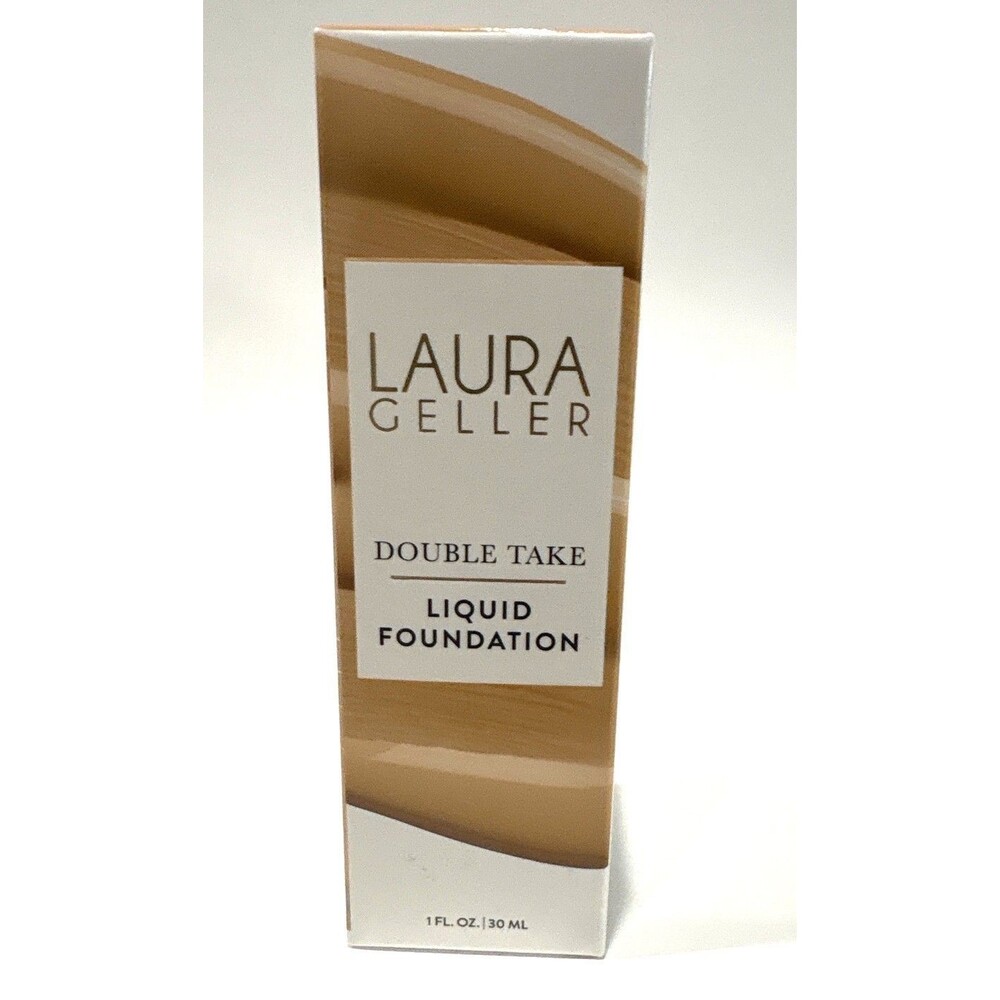 Laura Geller Double Take Liquid Foundation Light 1 fl oz / 30ml New